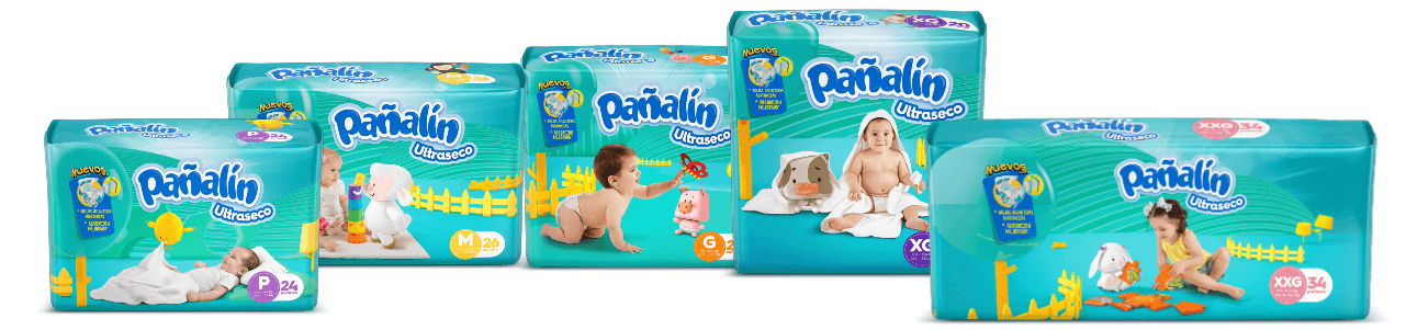 Producto Pañales Pañalin Ultraseco